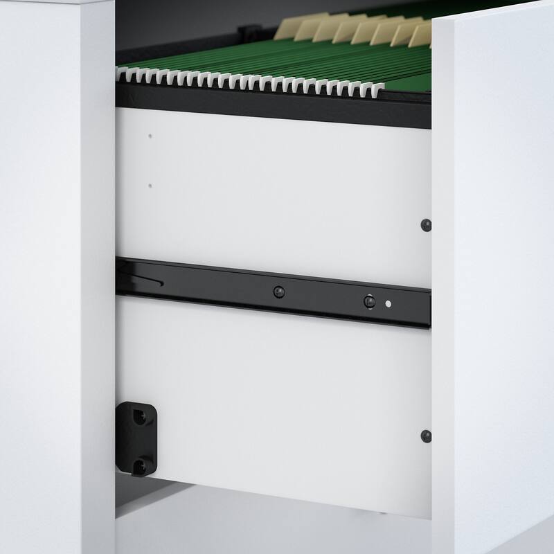 Echo 72W Computer Desk with Hutch & Drawers by Bush Business Furniture