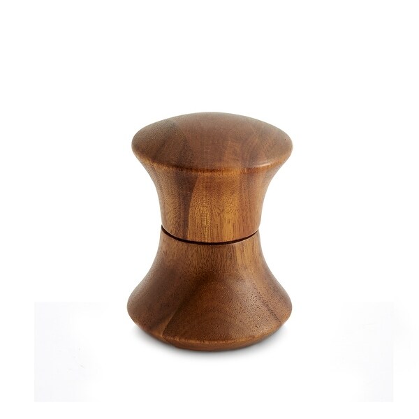 Nambè Contour Pepper Mill, 3.5" - Acacia Wood