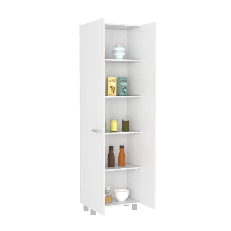 Pantry Cabinet for Kitchen, Dining Room,Living Room, White