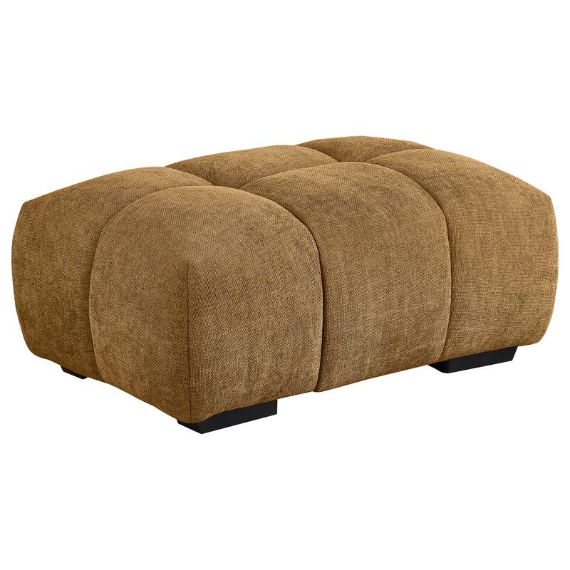 Rectangular Upholstered Tufted Ottoman