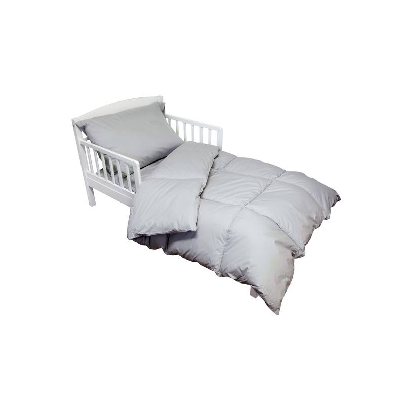 St. James Home 4 Piece Cotton Toddler Comforter Set