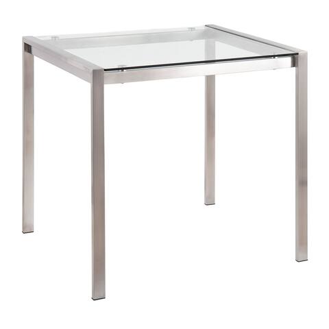 Silver Orchid Forrest Square Dining Table