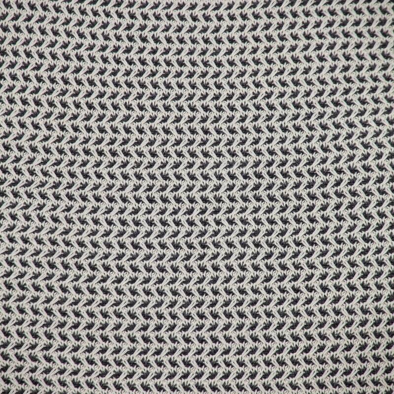 20" Black and Beige Transitional Square Throw Pillow