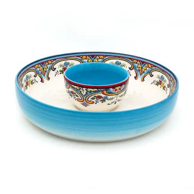 Euro Ceramica Zanzibar Chip and Dip