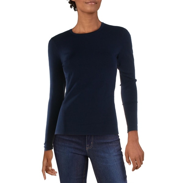 Diane Von Furstenberg Jess Women's Milano Long Sleeve Crew Neck Sweater. Opens flyout.