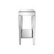 preview thumbnail 5 of 8, Allan Andrews Mirrored Console Table with Bottom Shelf