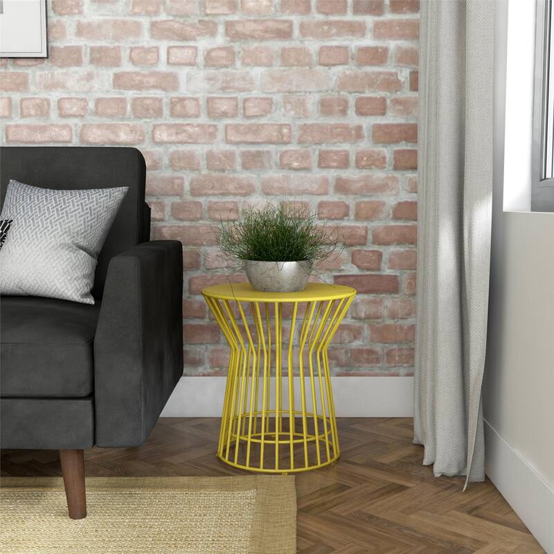 The Novogratz Poolside Gossip Collection Roberta Outdoor/Indoor Side Table