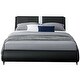 preview thumbnail 5 of 18, camdenisle Home Decor Carlton Bed, Queen, Black
