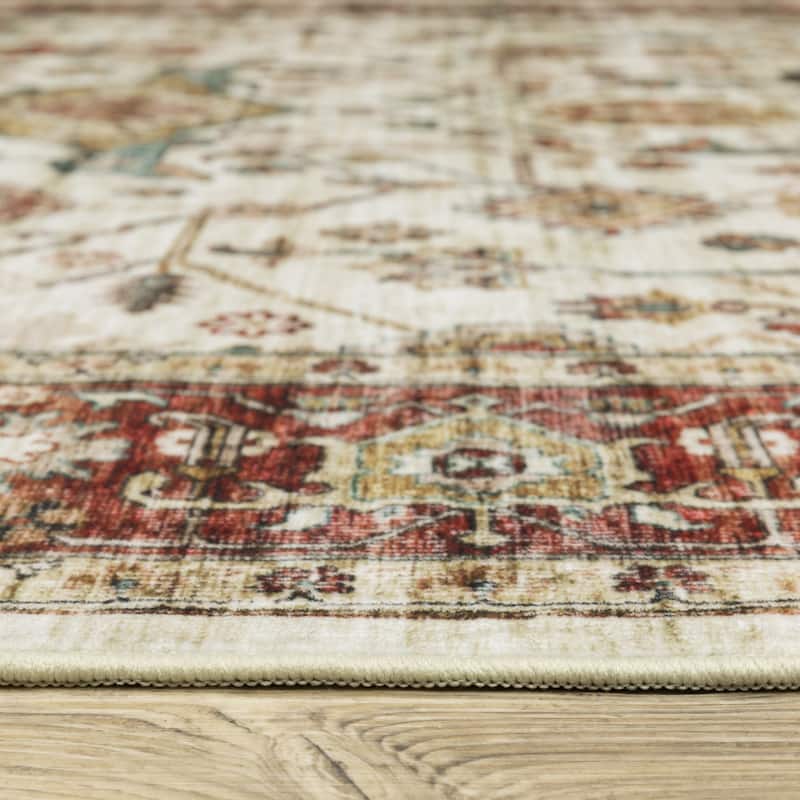 HomeRootsOriental Traditional Runner Area Rug