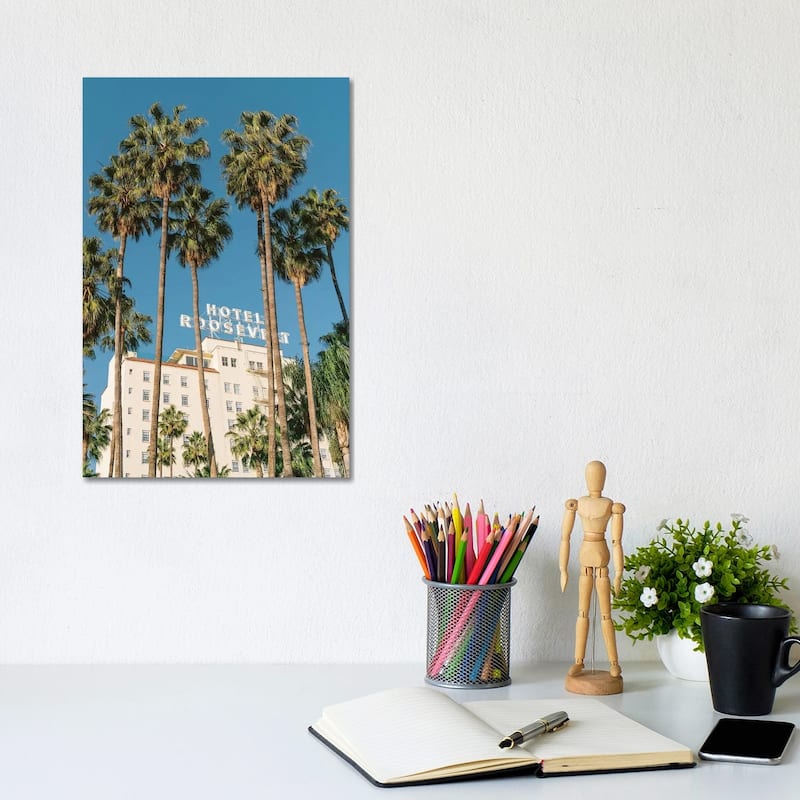 iCanvas "Hollywood Hotel" by Bethany Young Canvas Print - 12x8x0.75