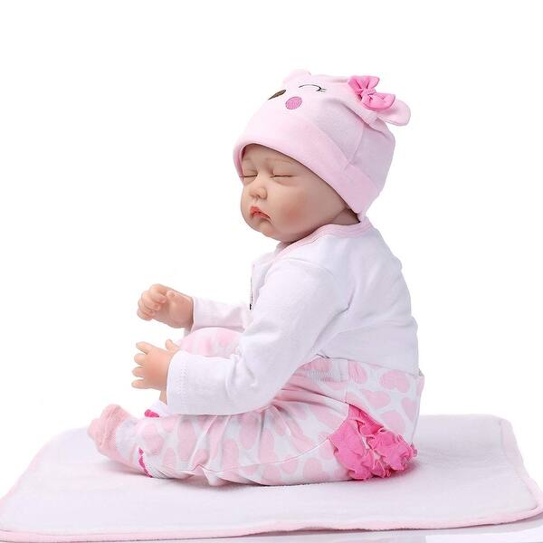 Shop 22inch 55cm Lovely Lifelike Cute Reborn Baby Doll For
