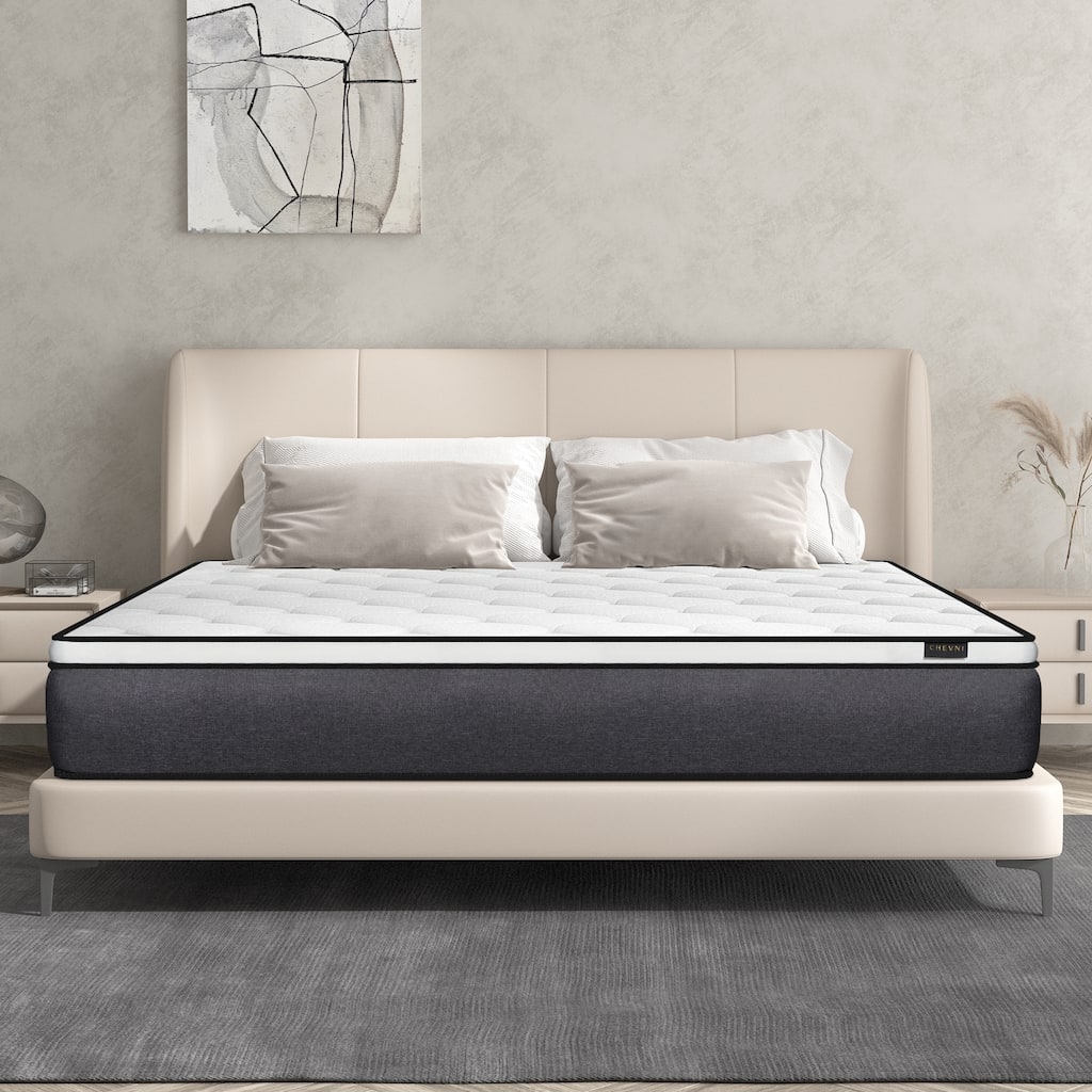 12'' Memory Foam Medium-Firm Pillow Top Hybrid Mattress