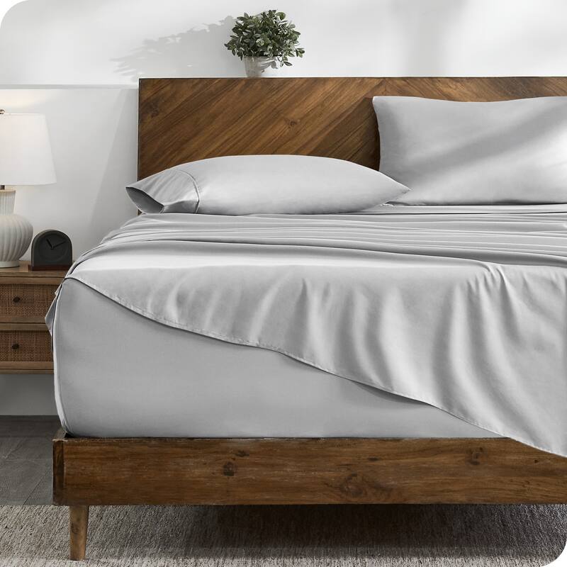 Bare Home 22 Inch Deep Pocket Microfiber Sheet Set
