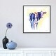 preview thumbnail 12 of 16, iCanvas "Holstein I" by Aimee Del Valle Framed Canvas Print