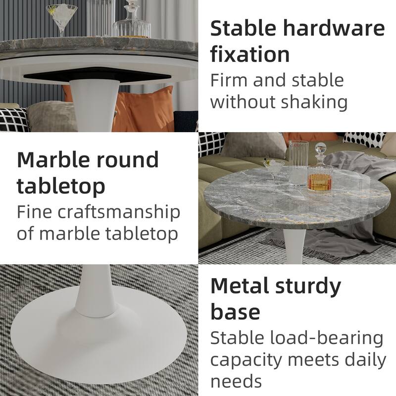 Mid-century modern style dining table suitable for 2-4 people