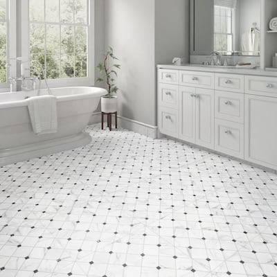Merola Tile Tuscany Siena 17-3/8" x 17-3/8" Porcelain Floor and Wall Tile