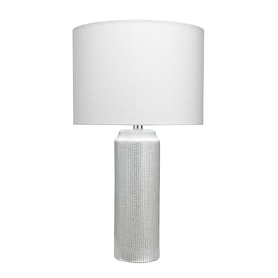 Alden Décor Maisie Ceramic Table Lamp, Blue
