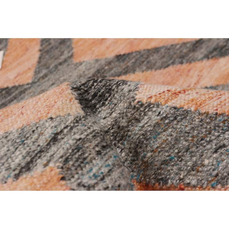 Ankara FW Grey Kilim 5'1" x 8'0" - 5'1 x 8'0