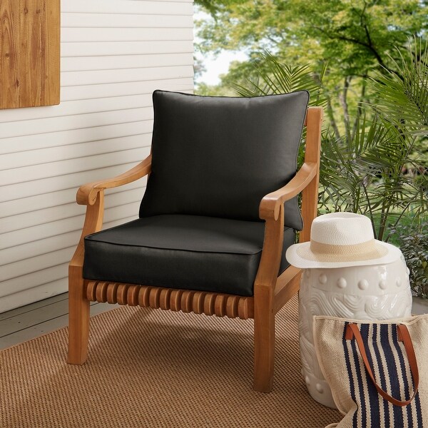 Sunbrella Indoor Outdoor Pillow and Cushion Set 25 x 25 x 5 On Sale Bed Bath Beyond 31285680