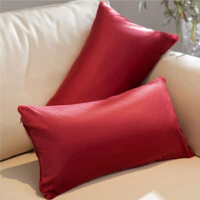 Cheer Collection Set of 2 Hollow Fiber Filled Couch Pillows