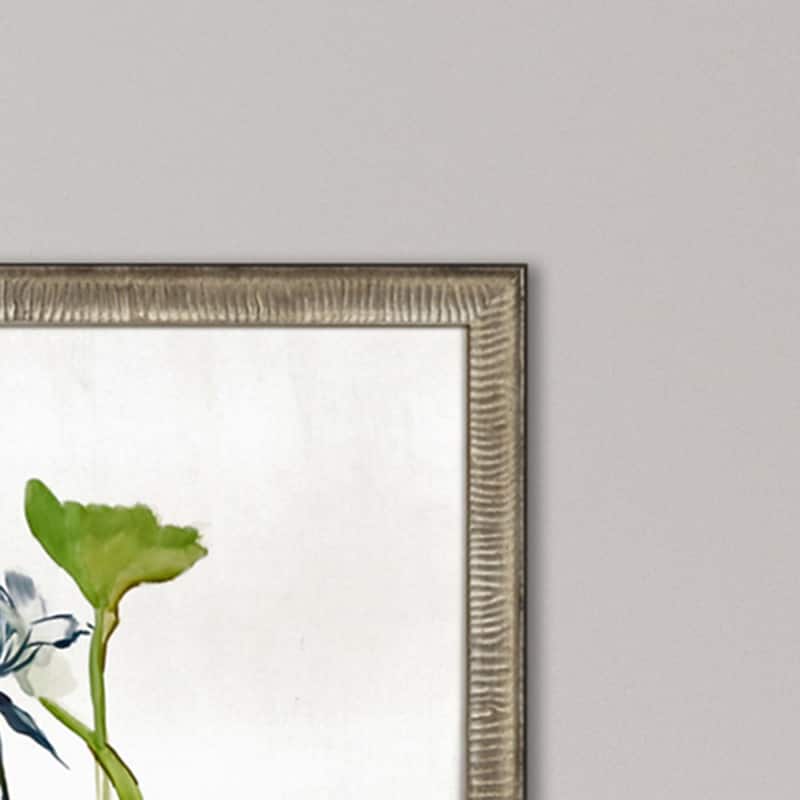 Late Summer Wildflower II Framed Art Giclee Under Glass - Multi-Color