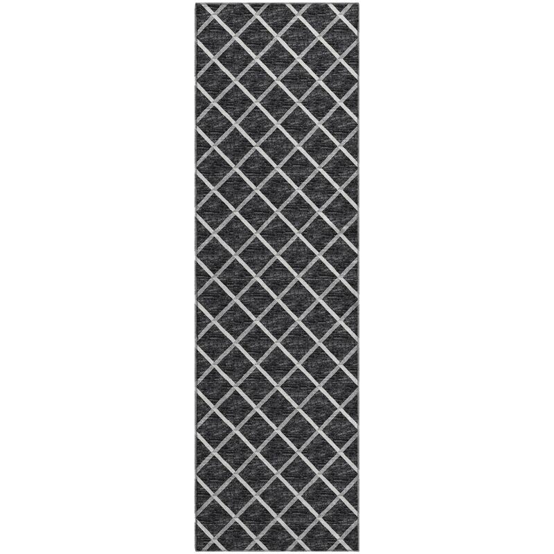 Premium Washable Super Soft Modern Trellis Mayfield Rug