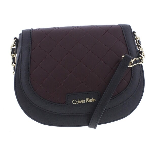 calvin klein medium saddle bag