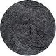 preview thumbnail 16 of 14, Artistic Weavers Kipas Geometric Dotted Area Rug 7'10" Round - Black - Round