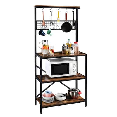 31.5'' Standard Baker's Rack with Microwave Compatibility