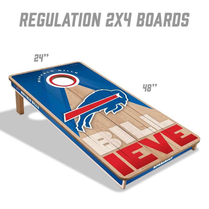 Buffalo Bills NFL 2x4 Professional Cornhole Board Set
