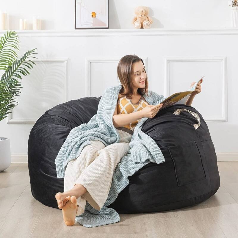 Soft Bean Bag Sofa for Teens 3 Foot