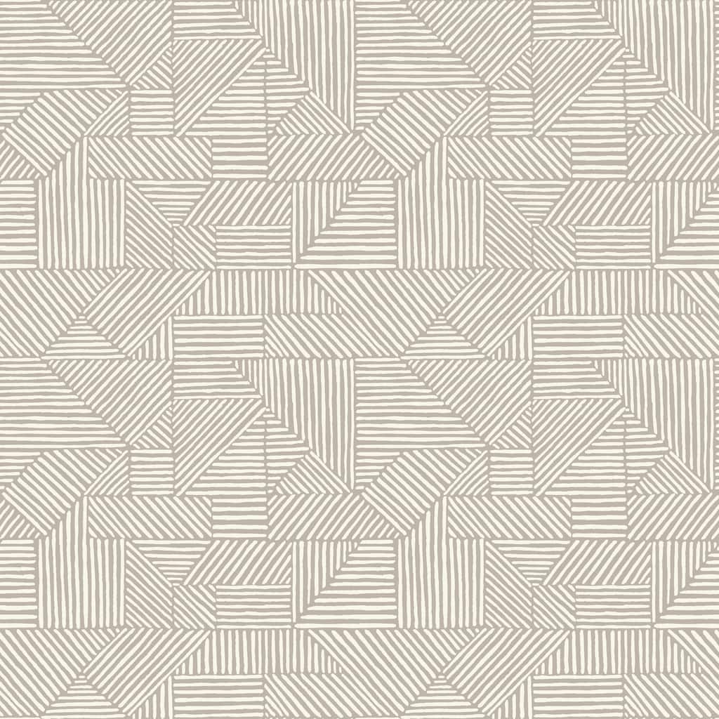 A-Street Prints Crescendo Light Grey Block Geometric Wallpaper