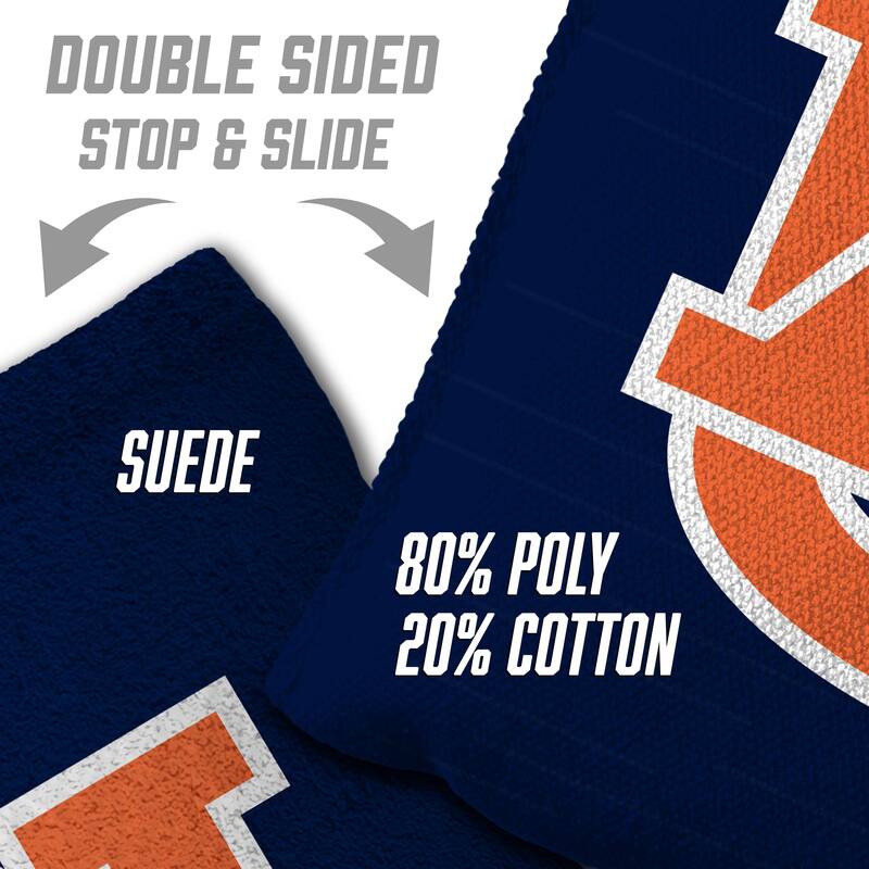 Auburn Tigers NCAA Dual Sided Pro Stop & Slide Cornhole Bags