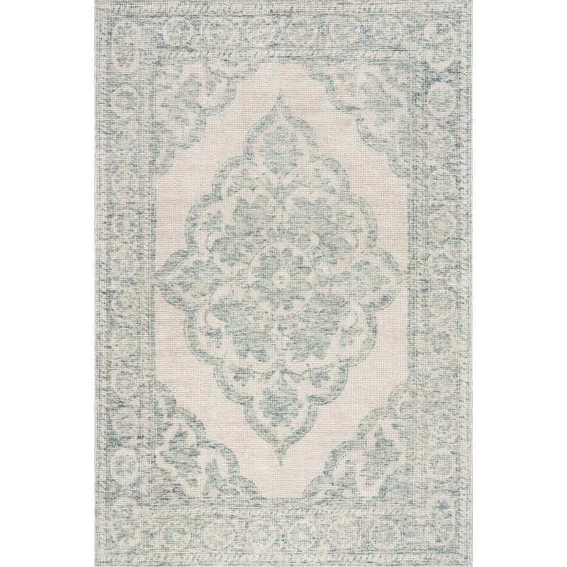 Padma Lakshmi Istanbul Hand-Tufted Ornate Border Wool-Blend Rug