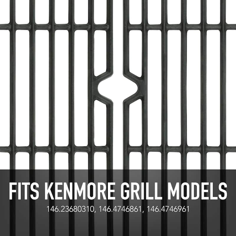 Permasteel Grill Parts for Kenmore 4B Grill Cooking Grates (Set of 2)