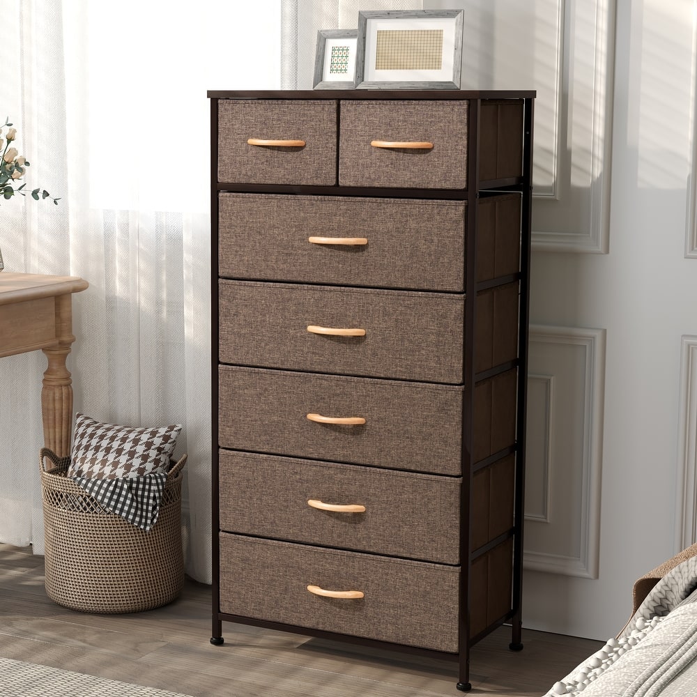 Pellebant 7-Drawer Storage Tower Organizer Chest Dresser