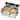 Costway 3400W Electric Countertop Deep Fryer Dual Tank Home Steel - Stainless Steel