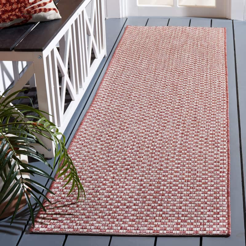 SAFAVIEH Courtyard Judi Indoor/ Outdoor Patio Backyard Rug