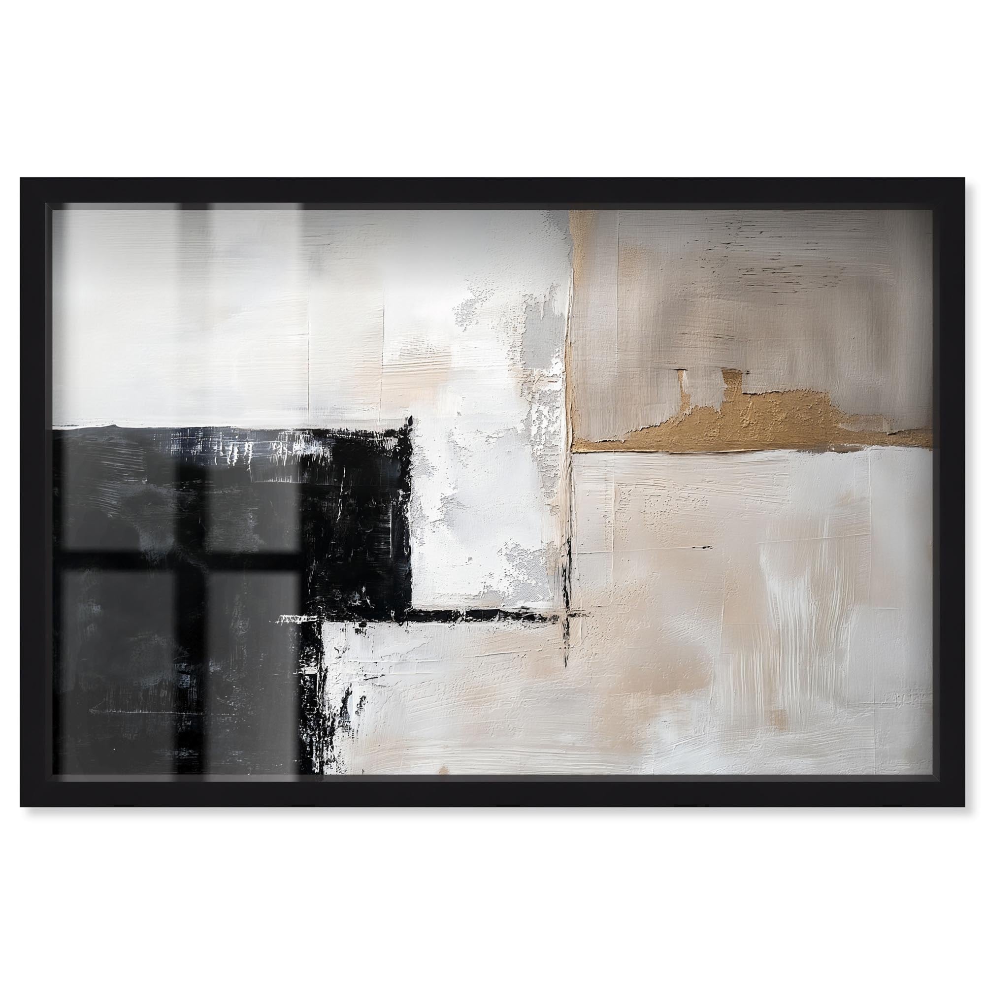 Black Dust and White Ash II Shadowbox by Art Remedy