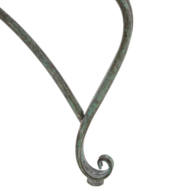 SAFAVIEH Outdoor Irmeli Victorian Iron Round Tree Bench - 60" W x 60" D x 34" H - 60Wx60Dx34H