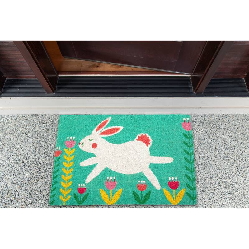 Vinyl Whale Doormat