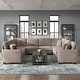 preview thumbnail 17 of 35, Stockton 125W U Shaped Sectional Couch by Bush Furniture