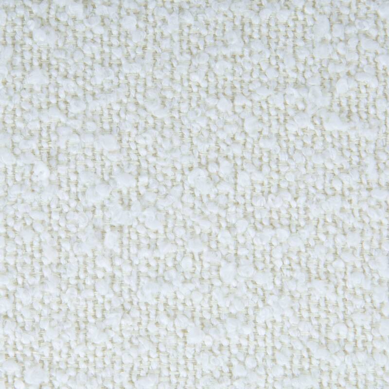 HomePop Drift Ottoman with Wood Base