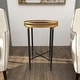 preview thumbnail 6 of 6, Estelle Metal and Marble Accent Table