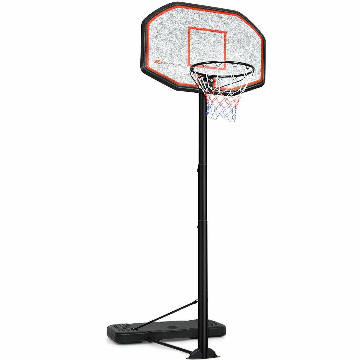 Shop Costway 10ft 43 Backboard In Outdoor Adjustable Height