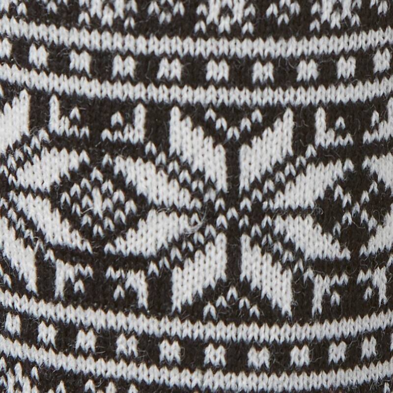 Snowflake Knit Sweater Covered Bone China Dishwasher Safe Mug, 18.0 oz