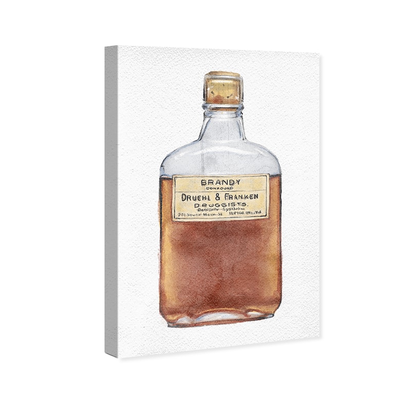 Wynwood Studio 'Brandy' Drinks Wall Art Canvas Print Liquor