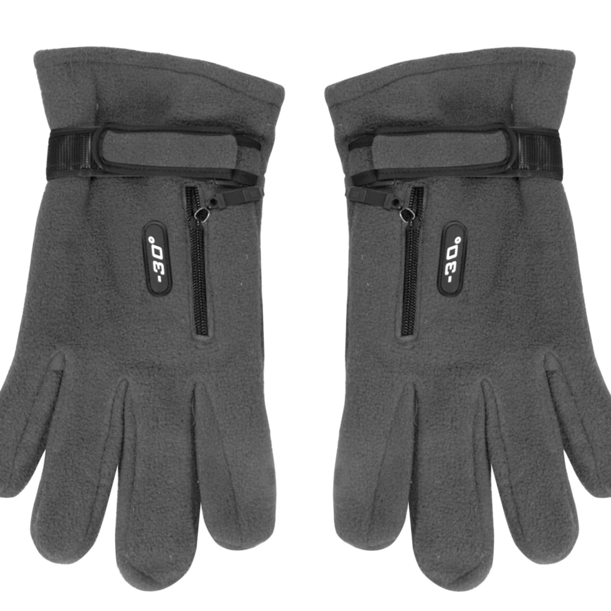 mens white ski gloves