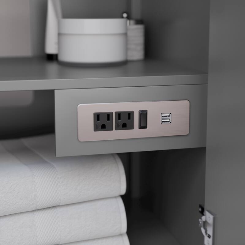 Icon Double Vanity Set, White Carrara Marble Top, 70-Inch Mirror