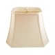 preview thumbnail 1 of 7, Royal Designs Rectangle Cut Corner Lamp Shade, Eggshell, (7x9)x(10.25x16)x12.25 Single